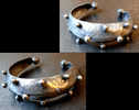 Bracelet Touareg En Argent / Silver Tuareg Bracelet From Morroco - Autres & Non Classés