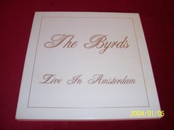 THE  BYRDS  LIVE A  AMSTERDAM  °° COFFRET COMPLET DE 3 / 33 TOURS   COULEUR  VERT - Complete Collections