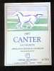 Etiquette De Vin Bordeaux Sauvignon 1987  -  Canter  -  750 Ml  -  Thème Cheval - Horses