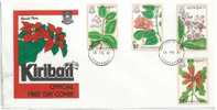 Storia Postale - KIRIBATI - FLORA DELL'ISOLA - ISLAND FLORA - ANNO 1981 - Kiribati (1979-...)