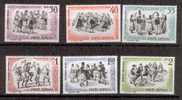 RUMÄNIEN 1966 ,  MiNr 2487 - 2492  , Postfrisch , MNH - Unused Stamps