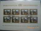 LIECHTENSTEIN : Feuillets TP N° 647/650 ° - Used Stamps