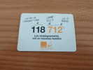 Magnet Orange / Francetelecom "118 712" - Magnets