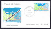 Premier Jour Wallis Et Futuna N°237  Cachet MATA-UTU Du 28-05-1979 - Alcoolisme - Storia Postale