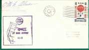 US - 2 - FIRST FLIGHT  JET MAIL SERVICE FROM LOS ANGELES 1960 CACHETED COVER - At Back SEATTLE CDS CANCEL - 2c. 1941-1960 Briefe U. Dokumente