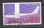 Y9198 - SAN MARINO Aerea Ss N°153 - SAINT-MARIN Aerienne Yv N°142 - Luftpost