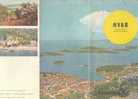 B0294 - Brochure Turistica - CROAZIA - DALMAZIA - HVAR - LESINA Ufficio Turismo 1965/Milna/Coves/Jelsa/Vrboska/Dubovica - Tourismus, Reisen