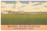 IOWA  1965 - MOTEL  BURLINGTON - Other & Unclassified