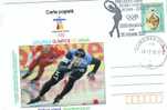 M894 Postal Card Romania Sport Patinage  Vancouver 2010 Winter Olympics Perfect Shape - Figure Skating