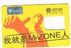 CINA  - CHINA MOBILE - GSM SIM CARD (WITHOUT CHIP)   - M-ZONE  -  RIF. 2772 - China