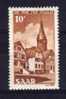 Saar - 1950 - 400th Anniversary Of Ottweiller - MH - Ungebraucht