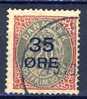 #Denmark 1912. Michel 61 I. Cancel-date 4/3 13. Cancelled(o) - Oblitérés