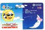 CINA  - CHINA MOBILE - GSM RECHARGE   - LU TONG KA  -  SUN AND MOON  -  CM-2002 3-3-1-  USED -  RIF. 2759 - China