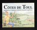 Etiquette De Vin  Côtes De Toul Gris  -  GVT à Mont Le VIgnoble  (54)    -   (Thème Femme) - Weibliche Schönheit, Jugendstil