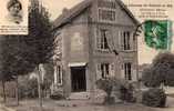 Esternay - Le Cafet De La Gare Aprés Le Bombardement - Mlle BOUCHE - Esternay