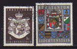 Armoiries De La Principaute.  2 T-p Obliteres.  Cote 6.75 €.  Yv. # 455 & 537 - Used Stamps