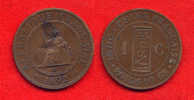 COLONIES - COLONIALES - INDOCHINE - FRENCH INDO CHINA - CENT 1892 - BELLE MONNAIE - Other & Unclassified