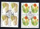 1986 - RUSSIA  - Flowers  4+5K X 4  Gest. / Used - Rosen