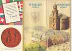 B0301 - Brochure Turistica - GERMANIA - FRANCOFORTE - FRANKFURT AM MAIN  Anni ´50/illustrata - Toerisme, Reizen