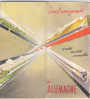 B0302 - Brochure Turistica - RAIL In ALLEMAGNE - TRENI Anni ´50/illustrata H.Schneider - Turismo, Viaggi