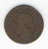 10  Centimes Napoléon III  -  1853 A - 10 Centimes