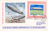 Zeppelins  "LZ - 127"  PMK 1979 Rare Cover Obliteration Stamps Concordante,block. - Zeppeline