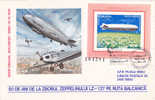 Zeppelins  "LZ - 127"  PMK 1979 Rare Cover Obliteration Stamps Concordante,block. - Zeppelin