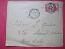 Algérie Algeria Lettre  Cover Brief Belege Carta Enveloppe Alger 23 2 37. - Lettres & Documents