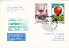 SWISSAIR Budapest-Zurich SR 469 ZUR TEMBAL  1983,airmail Cover Hungary. - Covers & Documents