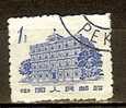 CHINA 1962 August L Building, Nanchang  - 1f. - Blue  FU - Used Stamps