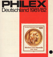 Deutschland Briefmarken Philex Katalog 1982 Antiquarisch 4€ Deutsches Reich Saar Danzig Memel Berlin DDR BRD Catalogue - Germania