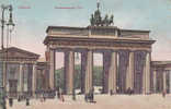 Carte Postale - AK -  BERLIN - Brandenburger Tor - Porte De Brandebourg