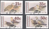 Bophuthatswana 1990 Michel 239 - 242 O Cote (2002) 6.50 Euro Oiseaux Cachet Rond - Bophuthatswana