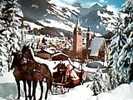 AUSTRIA KITZBUHEL SLITTA  CARROZZA CARROZZELLA CAVALLO HORSE  VB1981 CT16872 - Taxis & Fiacres