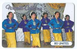 Telecarte Nouvelle Caledonie NC 55 Groupe De Danse - Nieuw-Caledonië