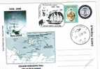 M798 Postal Card Romania Explorers Eduard Vasilievici Toll Antartica Perfect Shape - Erforscher