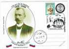 M799 Postal Card Romania Explorateurs Eduard Vasilievici Toll Antartica Perfect Shape - Erforscher