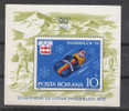 Romania   -   1976.  Il Bob  Alle  Olimpiadi  Di  Innsbruck.  MNH  Block. - Hiver 1976: Innsbruck