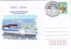 M912 Postal Card Romania Antartic Base Artigas Uruguay 25 Years Perfect Shape - Clima & Meteorología