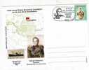 M803 Postal Card Romania Maximum Card Mihail Petrovivi Lazarev Antartica Discover Perfect Shape - Erforscher