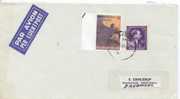 Belgium Cover Sent To Denmark Liege 3-4-1992 - Lettres & Documents