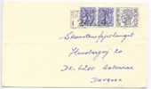 Belgium Cover Sent To Denmark Vilvoorde 27-12-1994 - Lettres & Documents