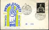 FDC 1953 Pierre D´Aspelt - Epees Sword   Yv. N° 475 - FDC