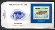 Zaïre 1978, FDC Poisson, Bloc  25 - 1971-1979