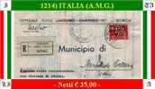 Gorizia 01214 (A.M.G.) - Storia Postale