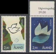 Aland 1995 Mi 100 /1 YT 100 /1 Sc 114 /5 SG 96 /7 ** Europa: Peace And Freedom / Frieden Und Freiheit - 1995