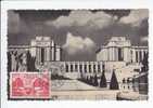 Carte-Maximum FRANCE N°Yvert 818 ( Palais De Chaillot) Obl Sp 6.12.48, éd Marco - 1940-1949