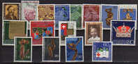 Principauté Du Liechtenstein. 17 Beaux Timbres Obliteres.  Cote Des Timbres  14.40 € - Used Stamps