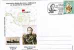 M824 Postal Card Romania Explorateurs Mihail Petrovici Lazarev Perfect Shape - Explorateurs