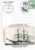 M838 Postal Card Romania Explorateurs Jean Baptiste Charcot  Ship Bateaux Pourquoi Pas Perfect Shape - Erforscher